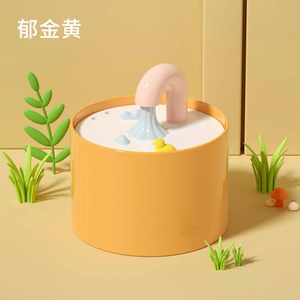 猫咪陶瓷饮水机自动循环宠物饮水器喝水不湿嘴流动狗狗水盆猫用品