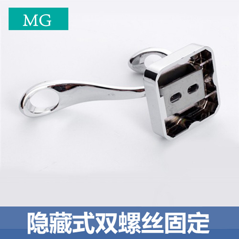 欧式合金s挂钩单个s型挂钩固定厨房多功能家用浴室卧室酒店大新款