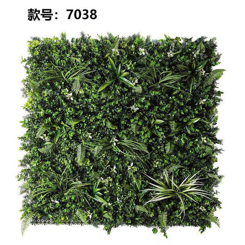 仿真门面植物墙户外防晒人造背景墙头高端绿植装饰假草坪
