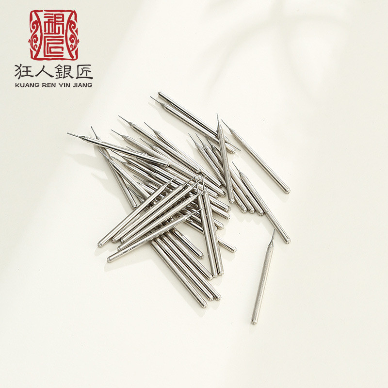 手动扩孔针金刚砂玉石珍珠打孔打磨钻头玉佩翡翠文玩蜜蜡钻孔打眼