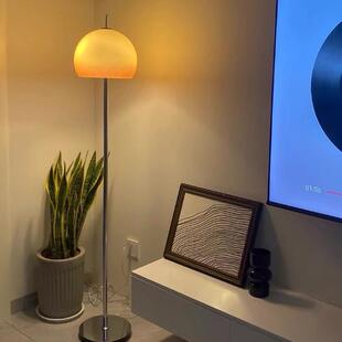 蘑菇卧室床头灯中古ins少女网红led复古台灯客厅落地灯客厅高级感