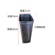 厨房餐饮家用大号垃圾桶内胆内桶收纳塑料新款 20l30升脚踏桶方形
