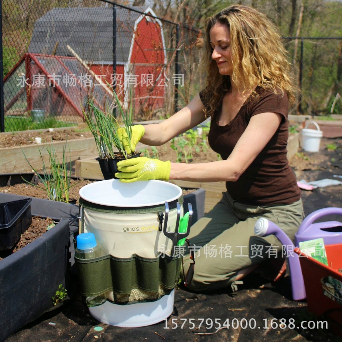 花园五金工具园林工具家用组合套装铝制盆栽园艺松土铲三件套