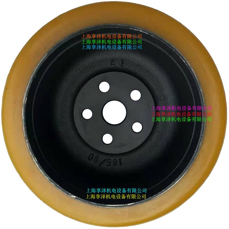 友佳电动堆高机pbs驱动轮转向轮feeler聚氨酯液压叉车实心轮胎