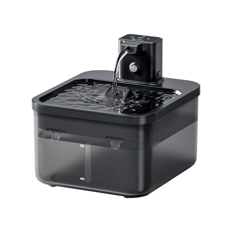 新款智能宠物不插电猫咪感应饮水机无线水盆自动定时猫狗喝喂