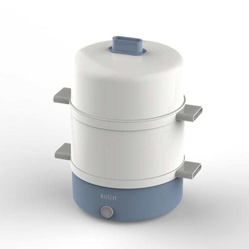 歌林（Kolin）煮蛋器L-GL7350J白玉兰迷你蒸笼家用迷你蒸蛋器