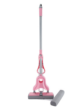 rp4t批发海绵拖把免手洗挤水懒人家用吸水胶棉海棉拖把地拖送替换