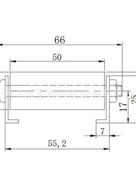 热销cronx-cronxb直径20x50流利条金属规格物流货架滚轮条