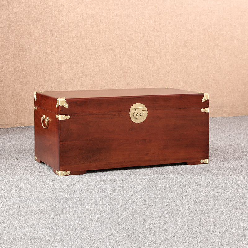 樟木箱 香樟木东阳箱子素面香樟木储物衣箱 香樟木字画收纳箱子