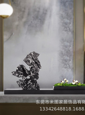 简约仿真绿植造景室内软装搭配花槽假苔藓布置摆设橱窗微景观装饰