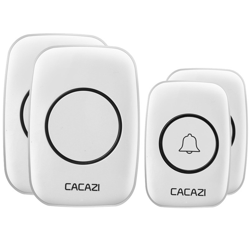 家用无线门铃交流拖二二远距离遥控电子门铃老人呼叫器不用电线