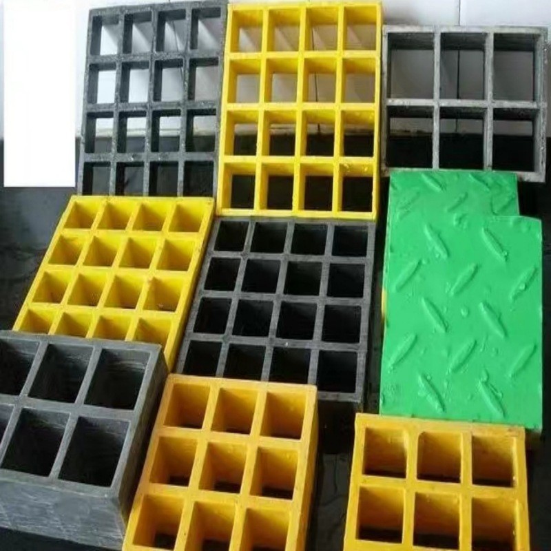 厂家玻璃钢格栅排水沟盖板光伏走道板养殖舍漏粪篦子板树池网格