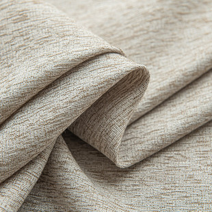 高端法式轻奢咖色亦布亦纱客厅阳台透光不透人影柯桥窗帘纱帘批发