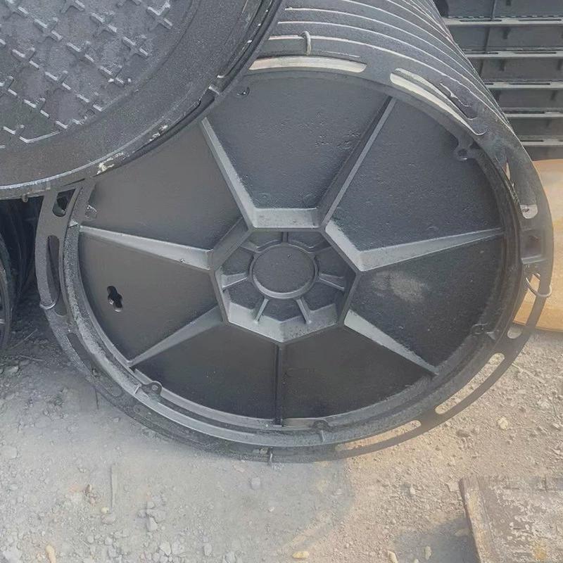 厂家排污球墨铸铁圆形井盖市政道路雨水供应重型球墨铸铁井盖