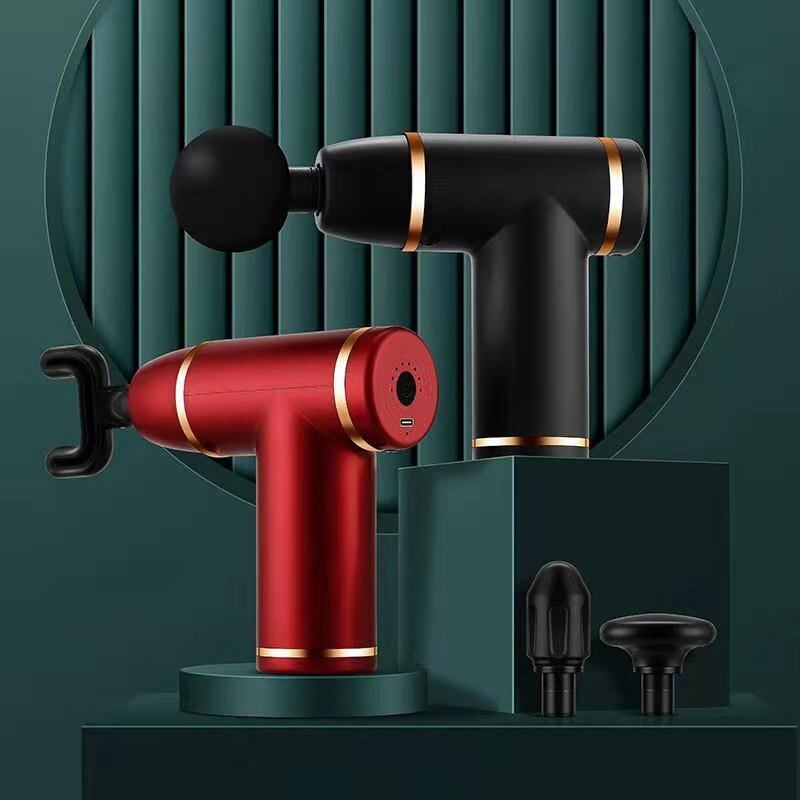 现货 迷你筋膜枪 家用肌肉按摩器 小型震动按摩仪 便携口袋筋膜枪