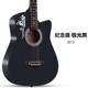38寸41寸哑光民谣木吉他初学者入门级练习琴吉他椴木源头工厂直销