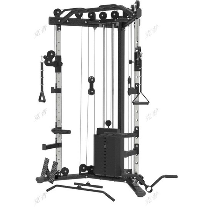 家用小飞鸟卧推架健身器材深蹲架综合训练器多功能龙门架健身器材