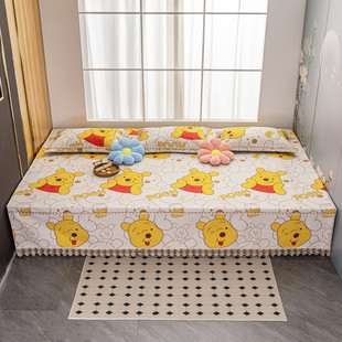 新款批发全棉防滑塌塌米老粗布垫东北大炕床垫床单炕垫炕盖