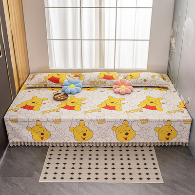 新款批发全棉防滑塌塌米老粗布垫东北大炕床垫床单炕垫炕盖