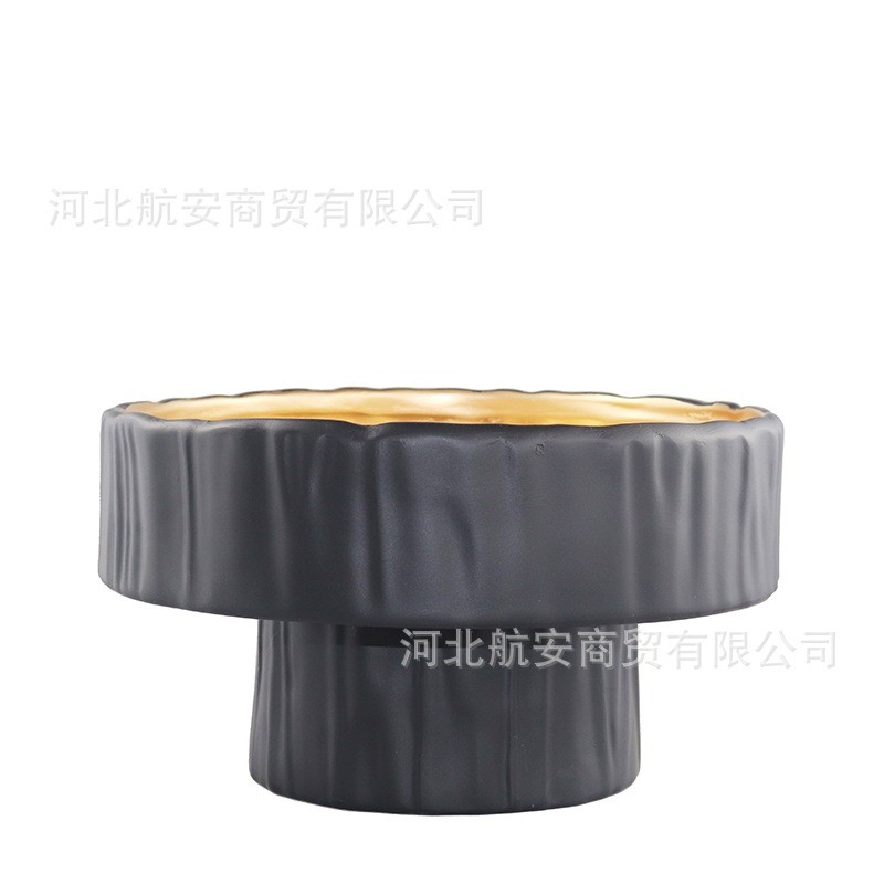 现代简约创意果盘收纳盘茶几桌面餐厅厨房样板房装饰摆设实用器