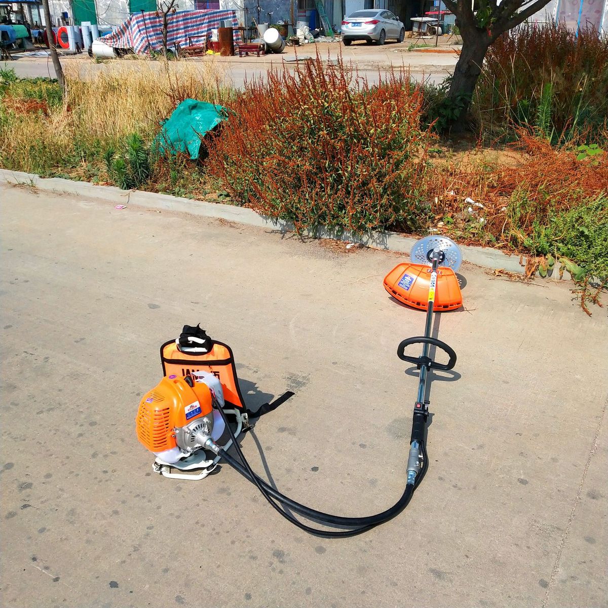 四冲程二冲程割草机背负式割稻机水稻果园茶园松土锄地机