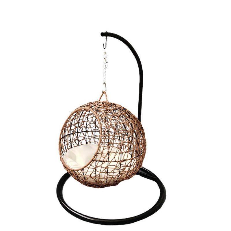 新品吊篮椅直供可0em厂家猫窝仿藤编宠物窝猫窝狗窝