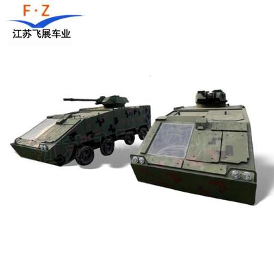 电动智能远程5公里遥控仿云豹靶车人工遥控切换无人驾驶越野车