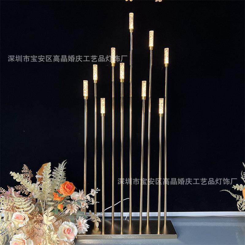 婚庆道具婚引场地氛围布置装饰摆件奥斯卡亚克力火柴头路礼堂灯