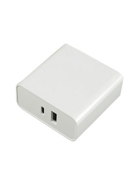 pd快充30w充电器带转换头12v2a白色ac插脚电源充电器插头中规美规