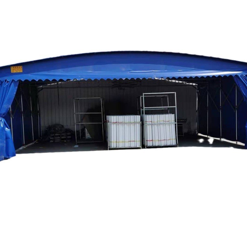 钻铭推拉雨棚冬季帐篷围布透明加厚保暖用伞四角户外摆摊挡风防水