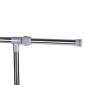 家居加层户外单杆晾衣架 落地折叠组合不锈钢晒衣架