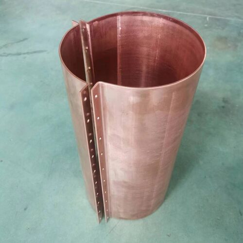 钣金加工t2外壳激光切割卷圆折弯来图来样定制加工铜箍紫铜加工件