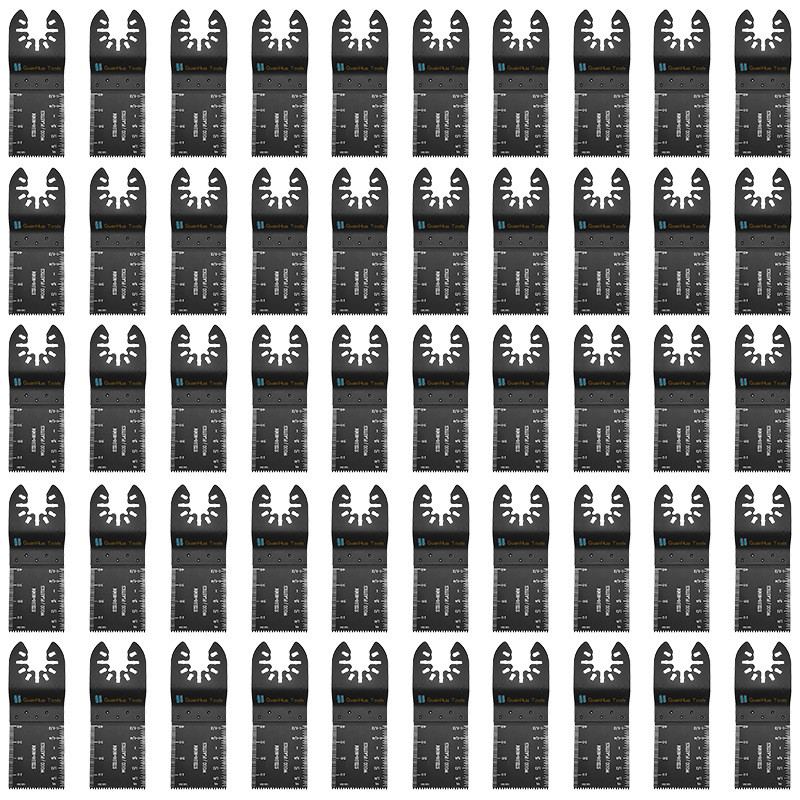 50pc混合万用宝锯片锯片万用宝摆动套装工具附件