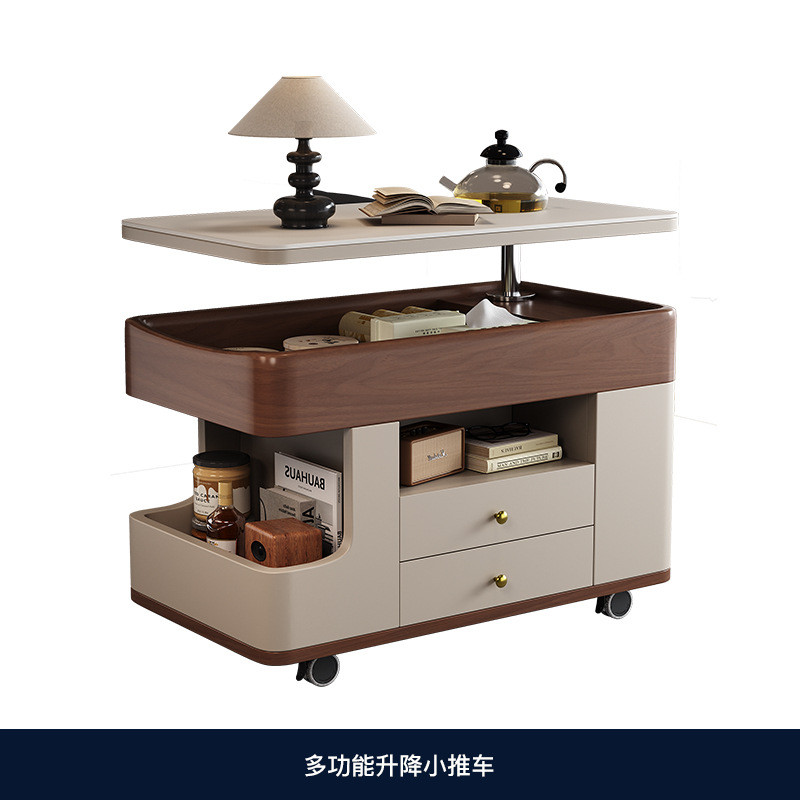卡尔适北欧小推车边几现代可简约小茶几轻奢移动客厅沙发边柜