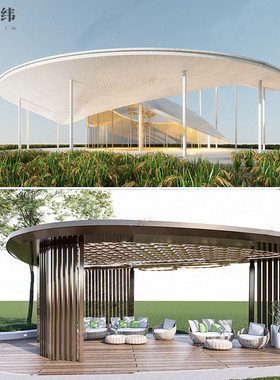 钢结构景观廊架公园小品小区不锈钢异型景观广场雕塑长廊凉亭