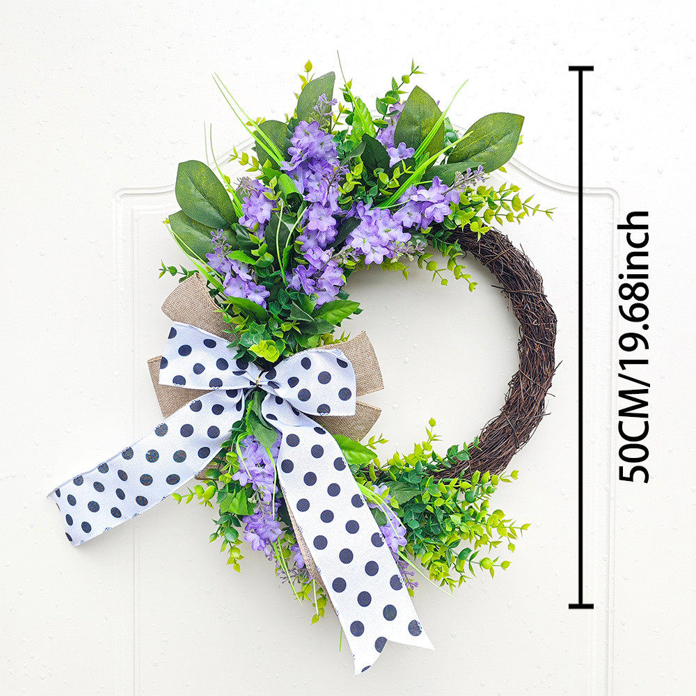 纵鸿春季仿真花蝴蝶结天然藤圈花环前门日常花圈全年花圈挂装饰门,节庆用品/礼品,拉花,淘宝优惠券,粉丝福利购,淘宝优惠卷