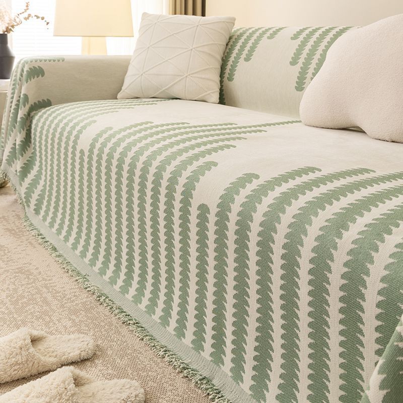 秋冬沙发盖巾2024新款四季通用沙发盖布全盖沙发垫毯防滑沙发套罩