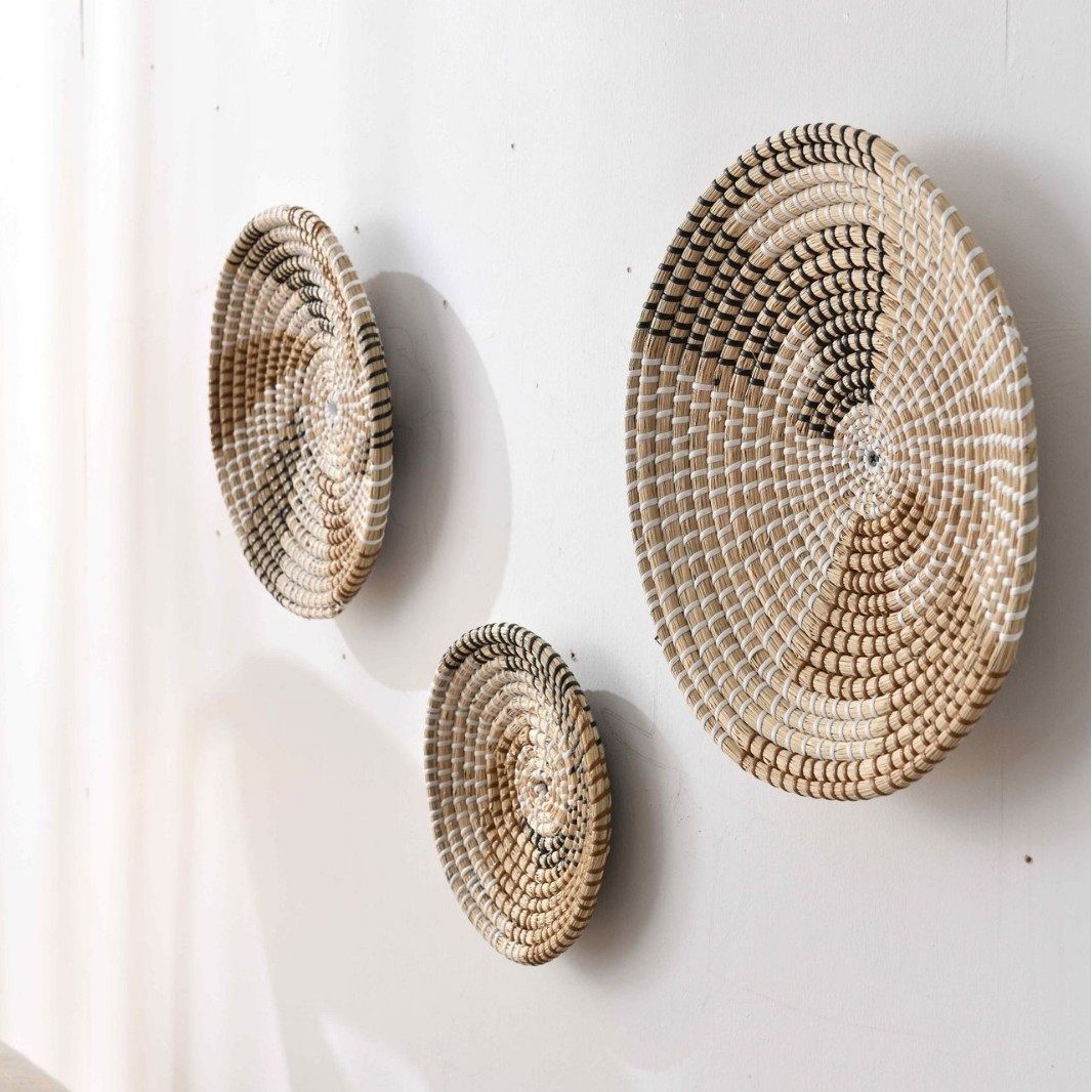 手工编织海草波西米亚装饰品心形圆形挂饰篮子立体干花挂墙,农机/农具/农膜,播种栽苗器/地膜机,淘宝优惠券,粉丝福利购,淘宝优惠卷