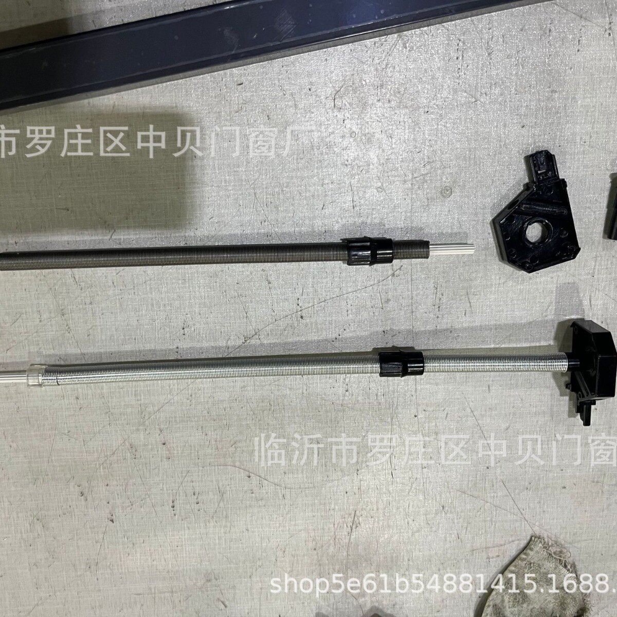 铝合金开关隐形缓冲纱窗b款伸缩防蚊卷筒推拉防蚊窗户纱网