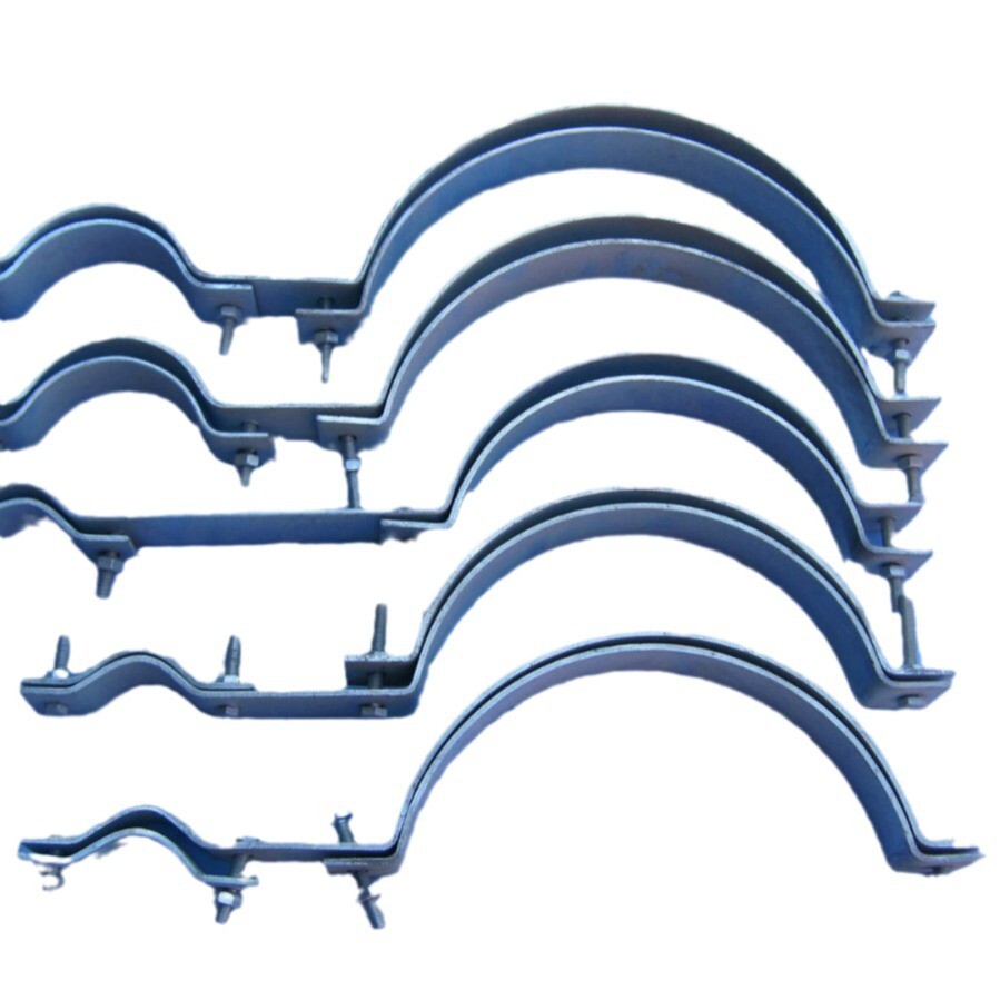 热销供应抱箍(图)各种铁件电缆上杆抱箍电缆抱箍