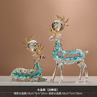 玄关高升竹子花瓶摆件客厅电视柜办公室节节插花花器高级感装饰品