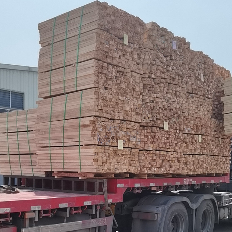 马来西亚橡胶木楼梯立柱大小柱家具木板实木条橡胶木货源充足