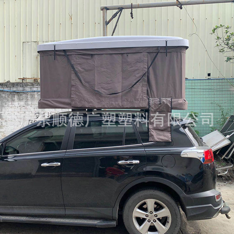 自驾游车顶便携外壳吸塑帐篷汽车遮阳棚suv车边帐篷侧账防雨防水