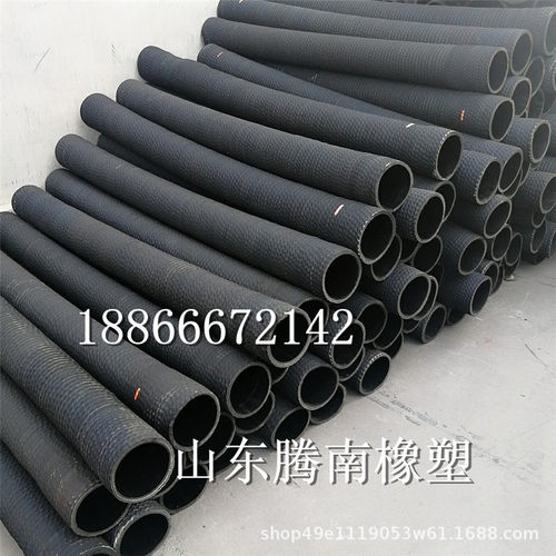 热销大口径胶管钢丝吸排管喷砂耐油胶管胶管厂家直销保质保量