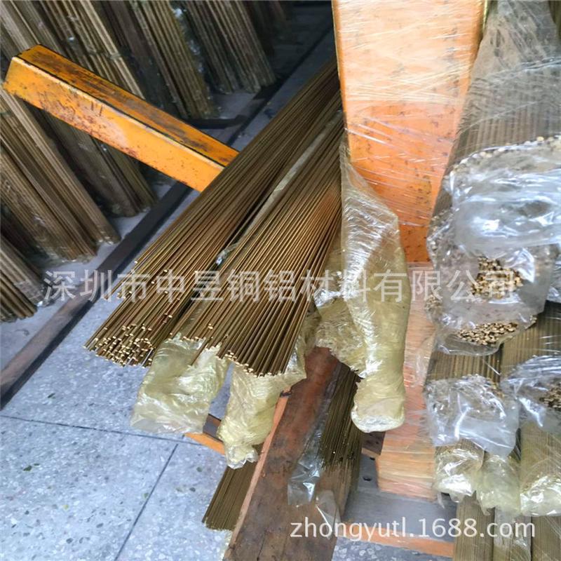 h59h62精密铜线易车黄铜棒黄切割直径1mm1.5mm2mm无铅铜棒切割