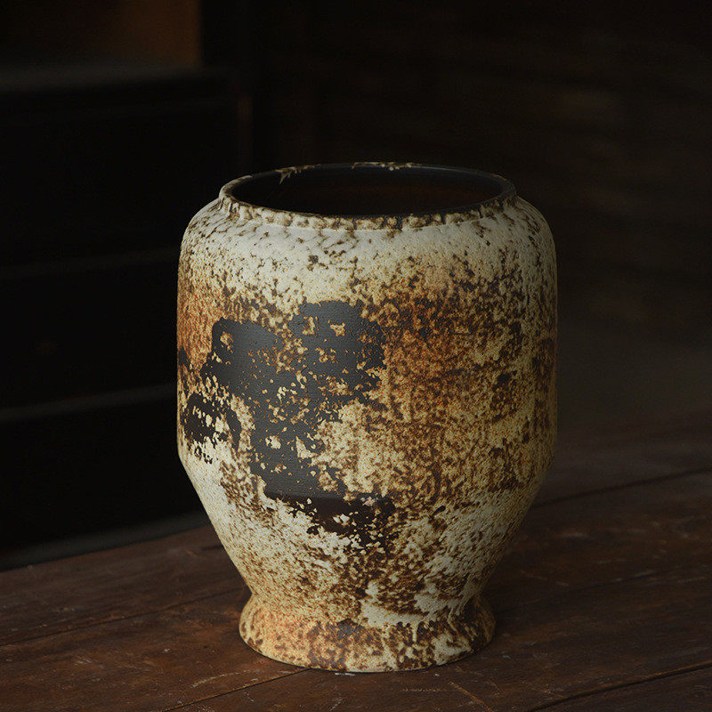 陶罐陶瓷侘寂风复古落地景德镇花卉种植花盆客厅家具庭院摆件装饰,鲜花速递/花卉仿真/绿植园艺,花盆,淘宝优惠券,粉丝福利购,淘宝优惠卷