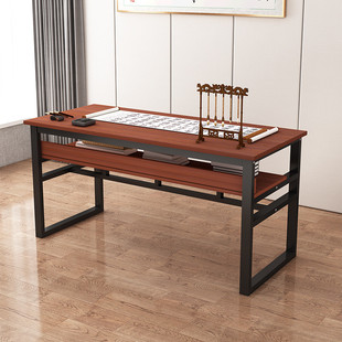 画画桌子培训班书书法桌练字双层书绘画写毛笔字中式案台电脑