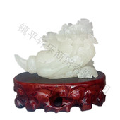 批发阿富汗白玉白菜摆件白菜办公室白玉家居摆饰送礼自用客厅家居