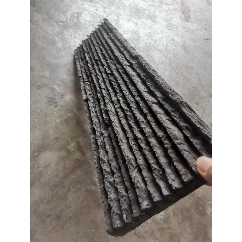 庭院墙砖别墅外墙砖黑色幕墙背景仿古户外水幕景观水池石流水文化
