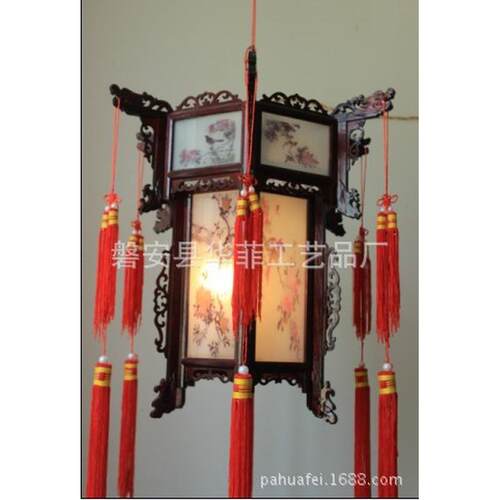 供应灯笼磨砂玻璃宫灯喜庆宫灯吉祥古典花鸟